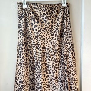 Abercrombie & Fitch satin skirt